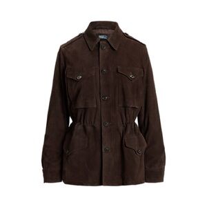 Polo Ralph Lauren Lambskin Suede Surplus Jacket Size L NWT